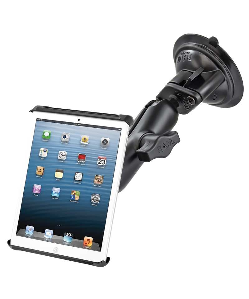 RAM Mounts Saugfusshalterung mit Universal Tab-Tite Halteschale für 7 Zoll Tablets (Kindle Fire, Google Nexus 7) RAM Mounts Saugfusshalterung mit Universal Tab-Tite Halteschale für 7 Zoll Tablets (Kindle Fire, Google Nexus 7)