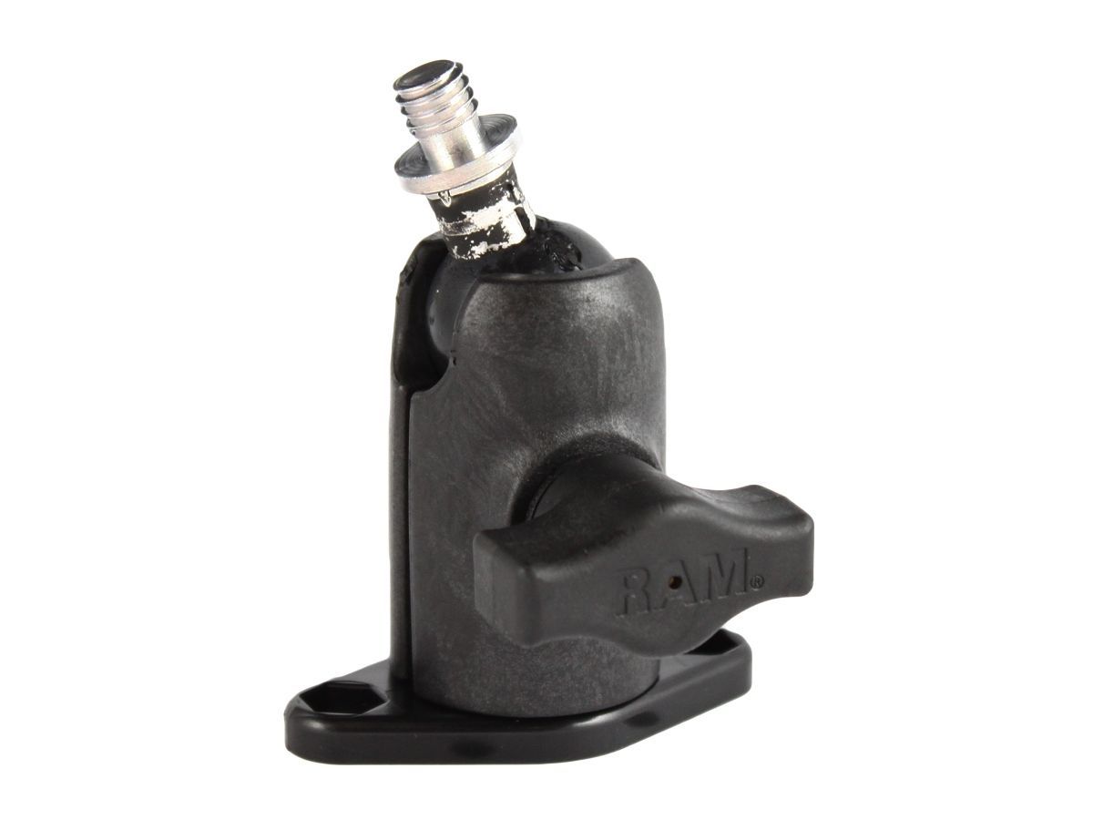 RAM DIA BASE, SINGL SOCKET, 3/8" STUD