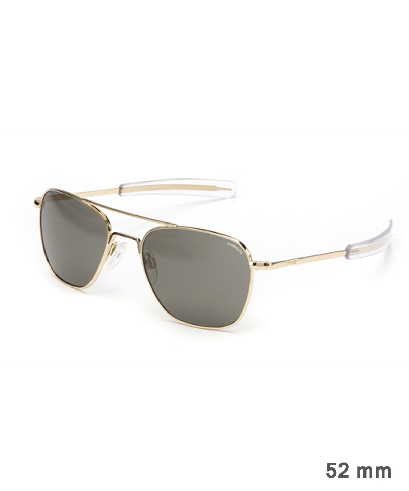 Randolph Aviator Size 52 (small) - gold plated fra