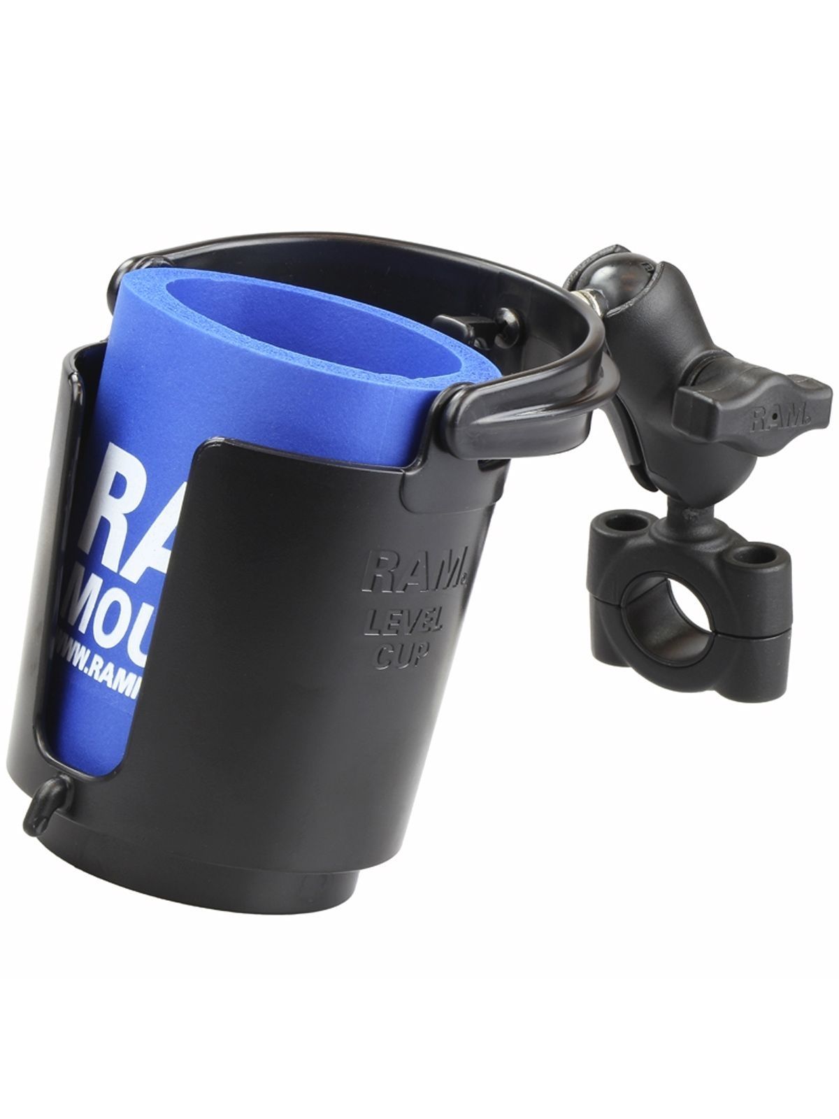 UNPK RAM BAR MNT 3/4"-1" SHORT CUP HLD