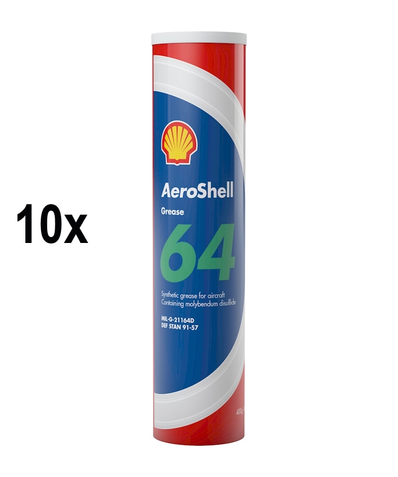 AeroShell Grease 64 - Karton (10x 400 g Kartuschen), ehemals Grease 33MS