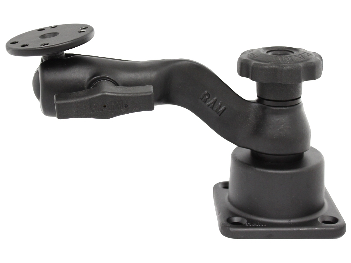 UNPKD. RAM BENT SWING ARM W/ HORZ & BALL