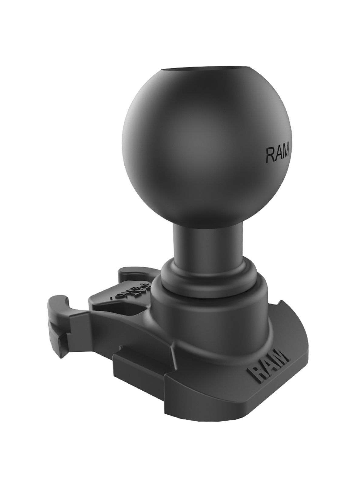 RAM Mounts GoPro Kamera-Adapter (für Original GoPro-Basis) - Verbundstoff, B-Kugel (1 Zoll), im Polybeutel