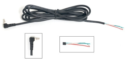 Audio-Kabel mit offenen Enden für Garmin 695