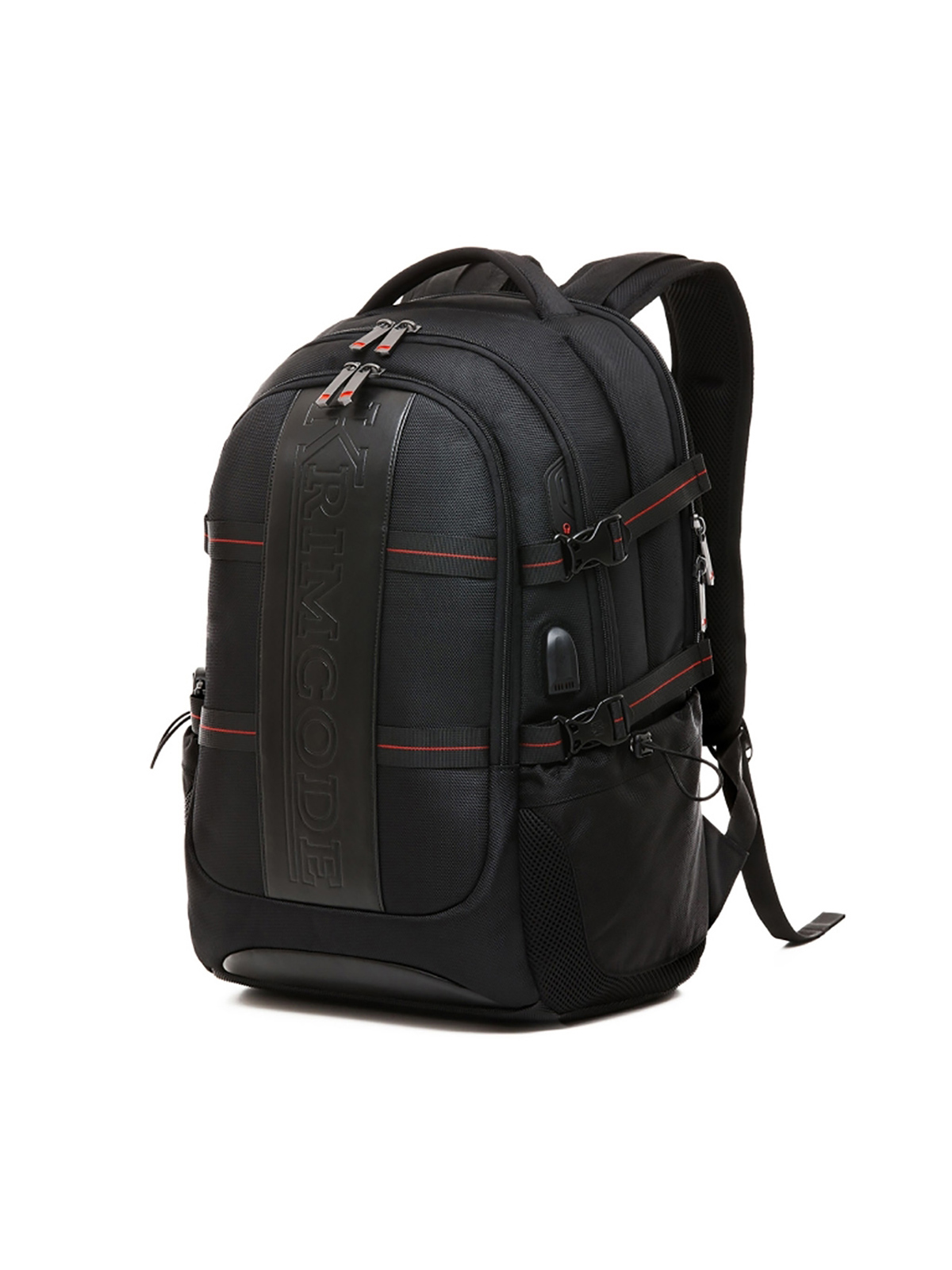 Smart Casual III Rucksack - schwarz, 36 Liter Volumen, USB-Anschluss, Koffer-Loop