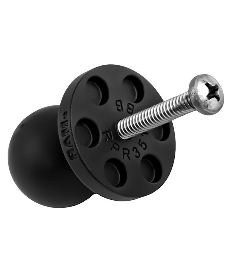 RAM MOUNTS 1" Adapter Ball for X-Grip Unit Cradles without Balls