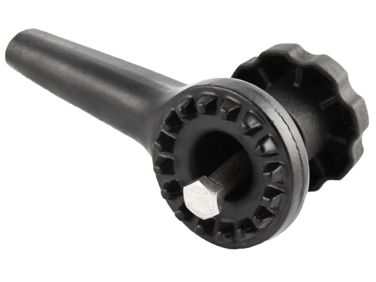 RAM POST W/ MALE TEETH FOR ADJ BASE