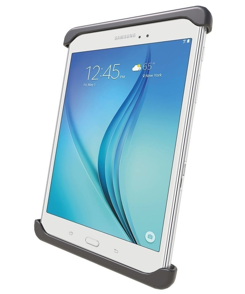 RAM Mounts Universal Tab-Tite Halteschale für 8 Zoll Tablets inkl. Samsung Tab A 8.0 (ohne Schutzgehäuse/-hüllen) - AMPS-Aufnahme, Schrauben-Set, im P