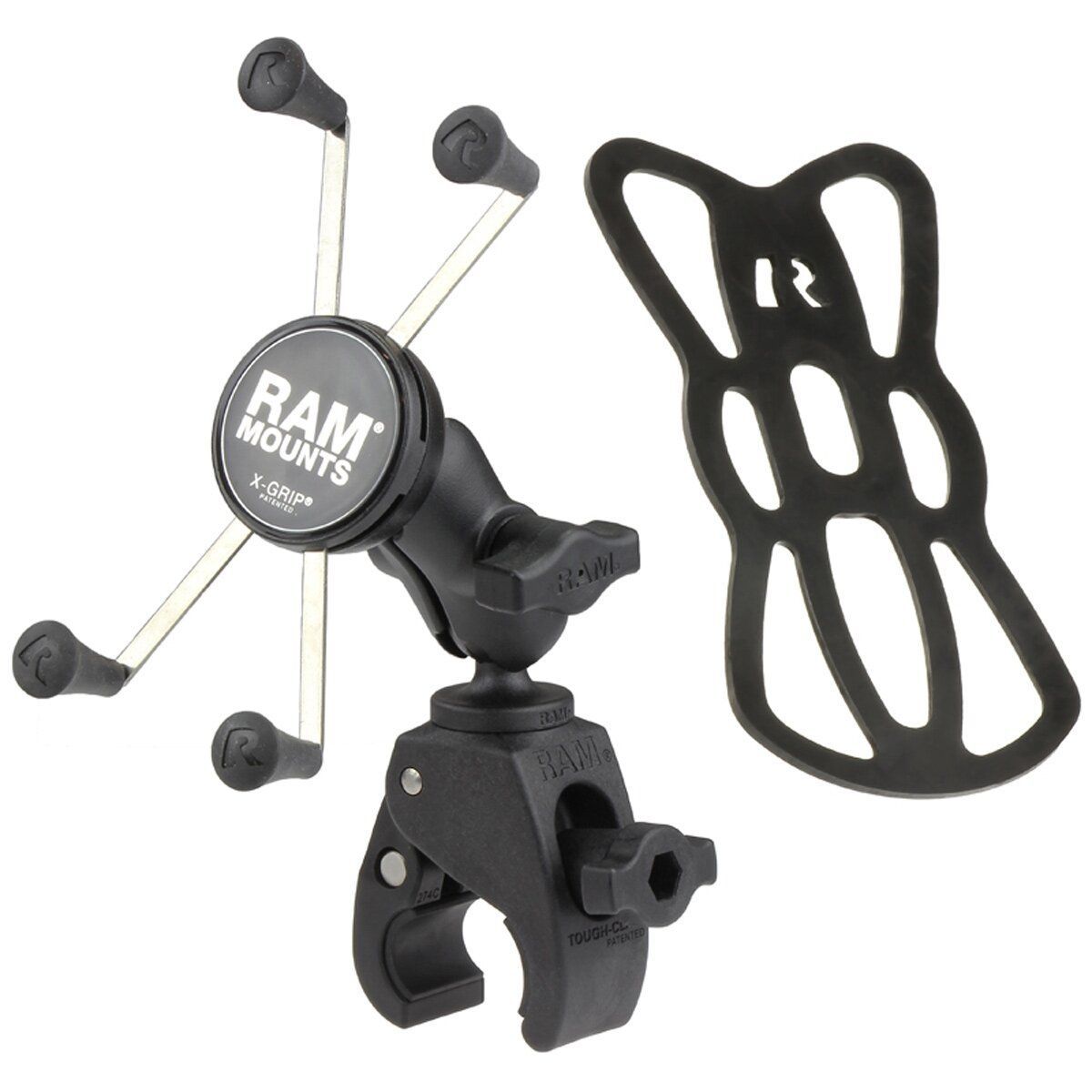 RAM X-GRIP W/TOUGHCLAW SHORT ARM