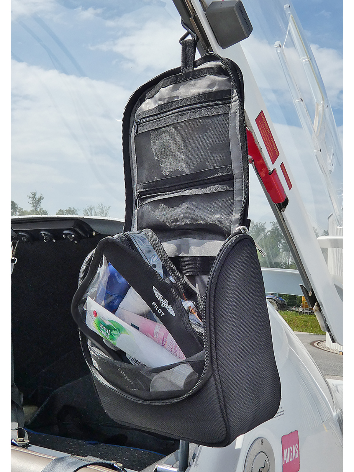PILOT Liquid Bag - Travel Companion, black/transparent