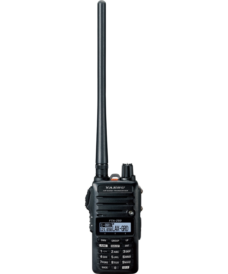 Yaesu FTA-250L Airband Transceiver - 8.33 / 25 kHz