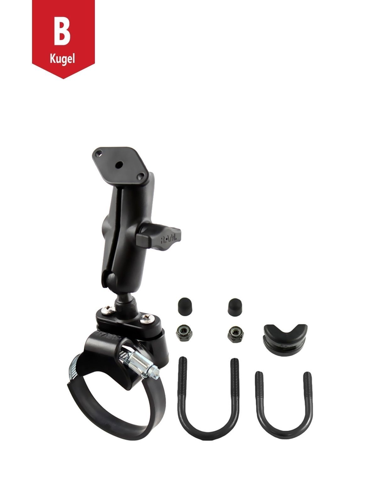 RAM RAIL ATV UTV MOUNT WITH DIAMOND