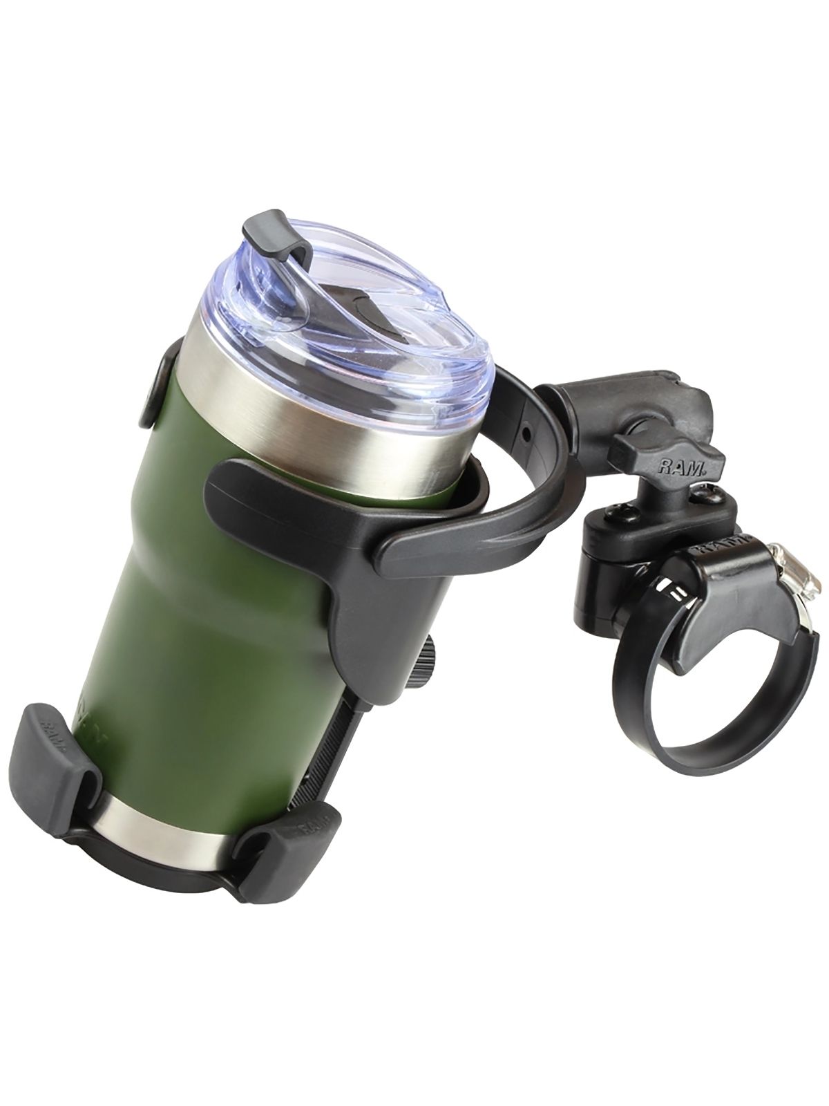 RAM® Level Cup™ XL 32oz Drink Holder with Large Strap Clamp Base