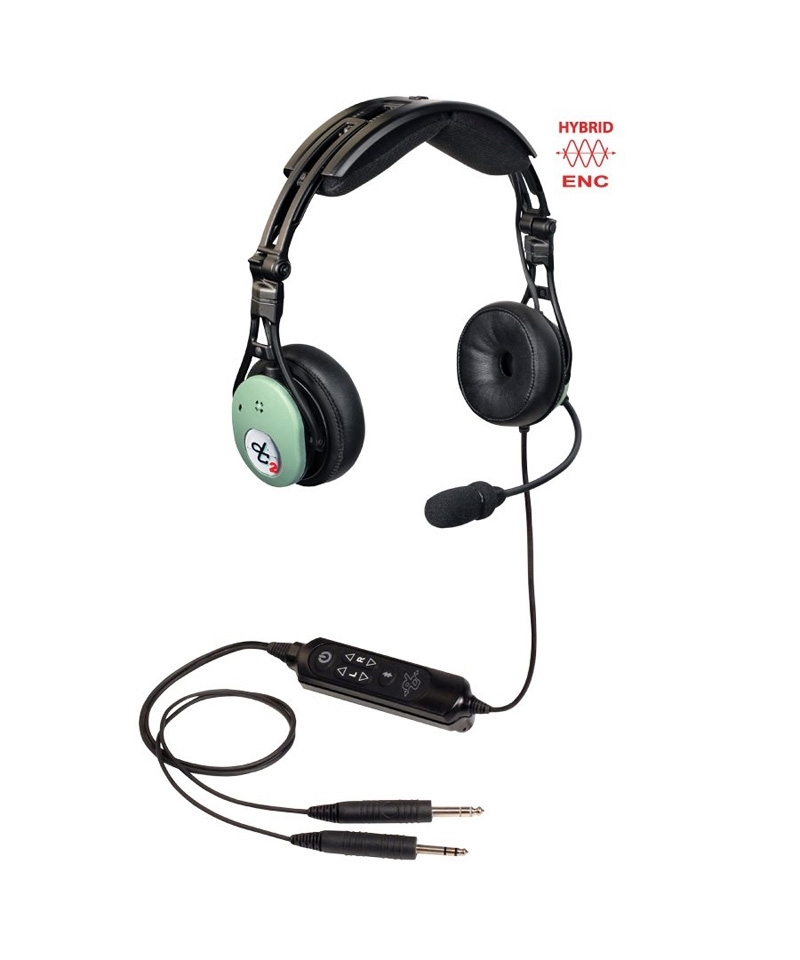 David Clark PRO-X2 Hybrid ENC Headset - aktiv, PJ-Stecker (GA), Modell 43105G-10