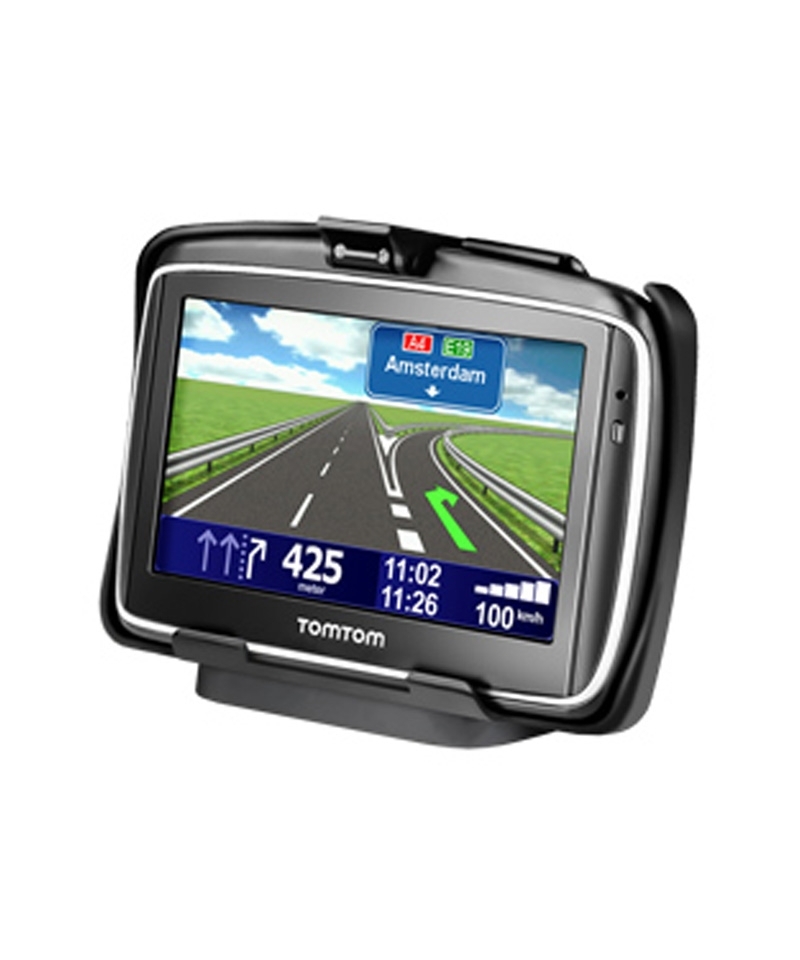 RAM Mounts Gerätehalteschale für TomTom Go 740 Live (ohne Schutzhüllen) - Diamond-Anbindung (Trapez), Schrauben-Set