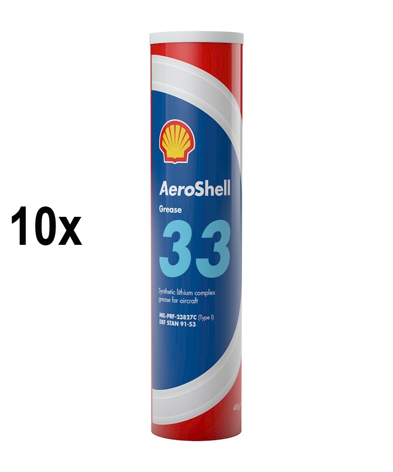 AeroShell Grease 33 - Box (10x Cartridges à 400 g)