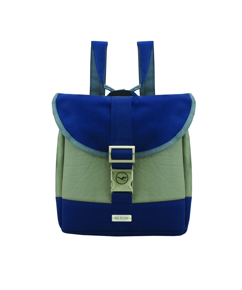 BAG TO LIFE Daybag Business Class - grau/blau