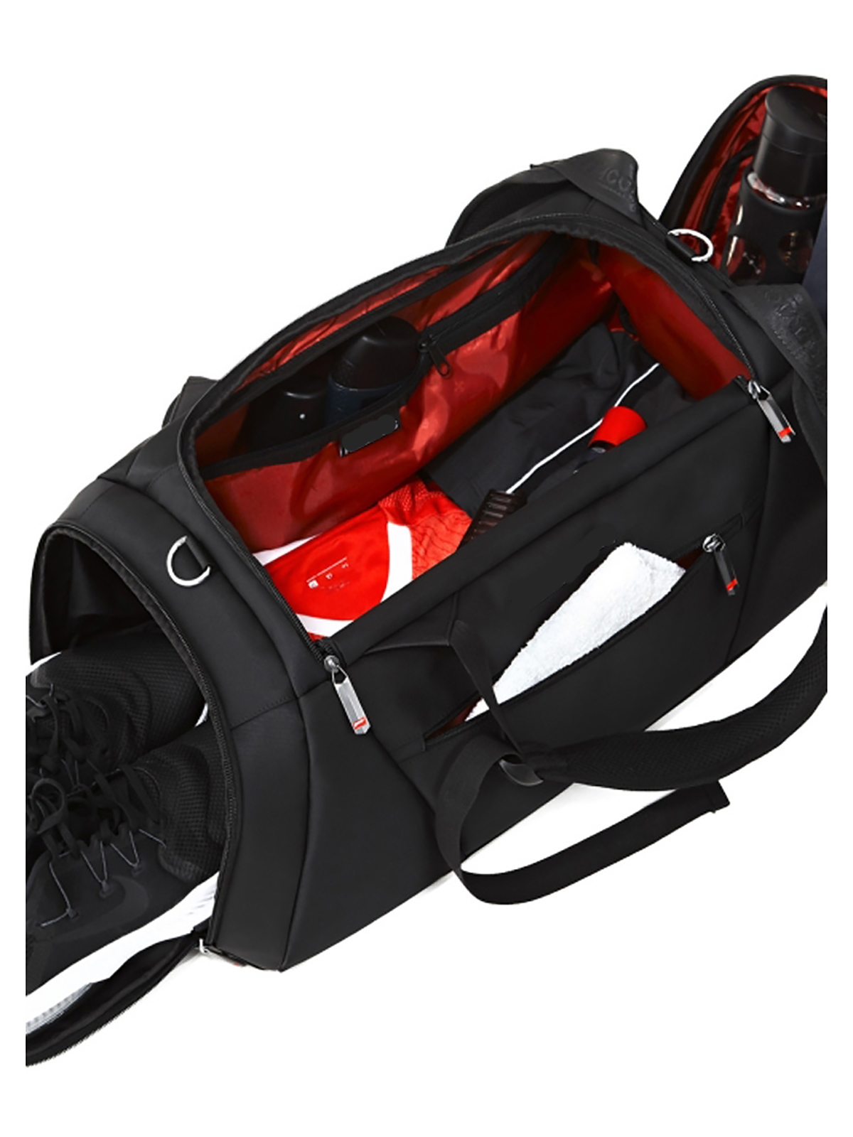 Sport Attire II Reisetasche - schwarz, mit Schultergurt, 50 Liter Volumen