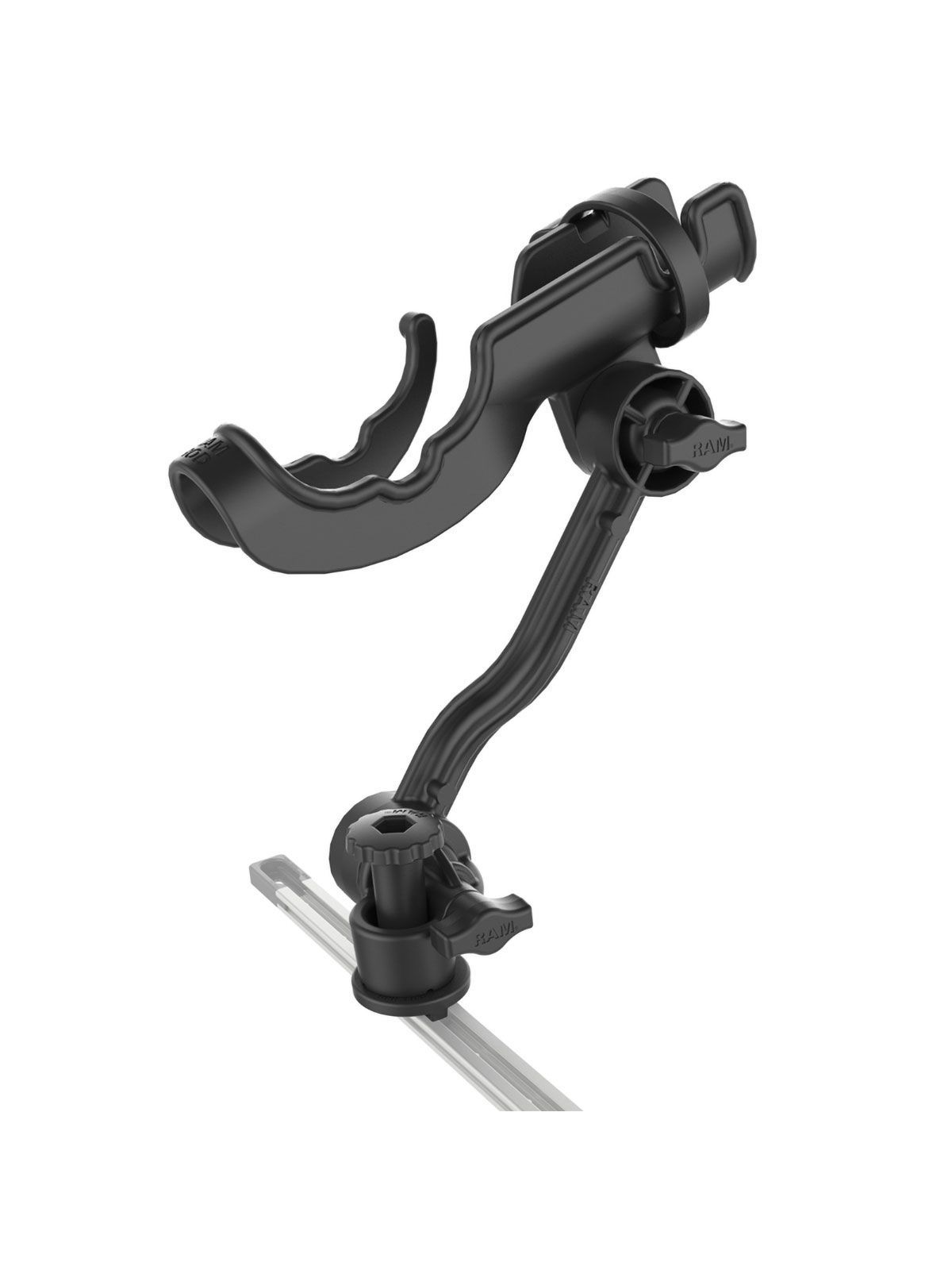 RAM ROD® Rod Holder with Extension Arm and RAM® Track-Node Base