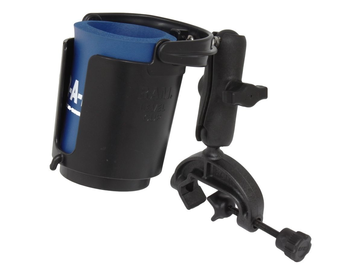UNPKD RAM DRINK CUP HOLDER W CLAMP BASE