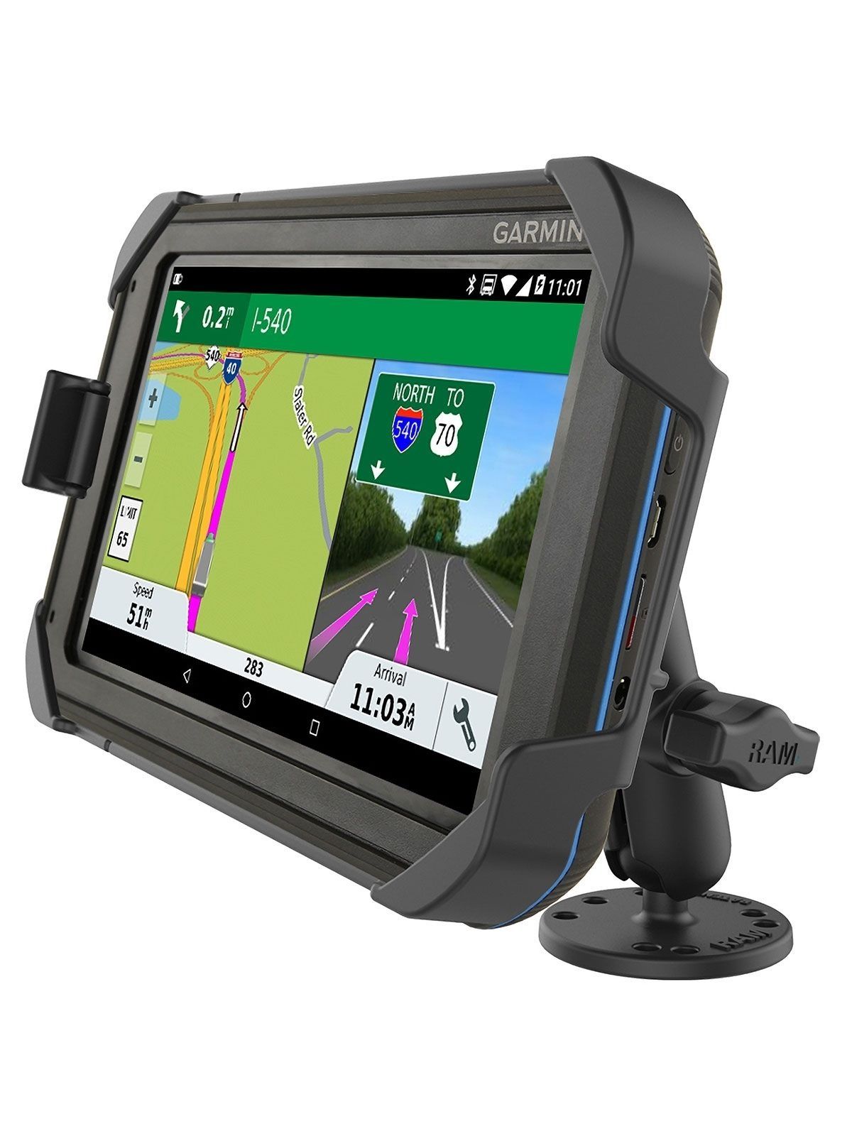 UNPKD RAM KIT GARMIN FLEET 7X0 SERIES