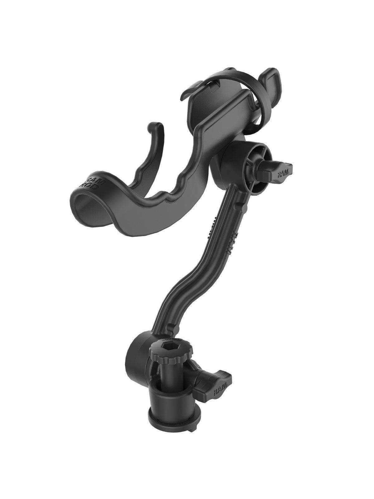 RAM ROD® Rod Holder with Extension Arm and RAM® Track-Node Base