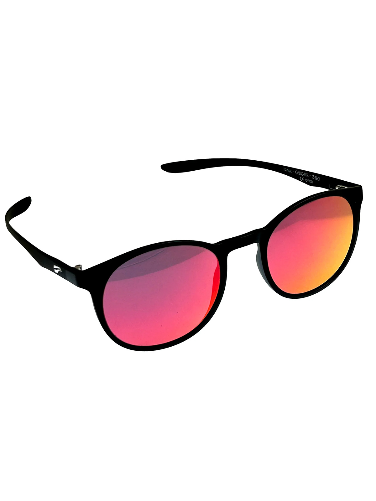 Flying Eyes Sonnenbrille Ninox - Gestell matt schwarz, Linsen Sunset (verspiegelt)
