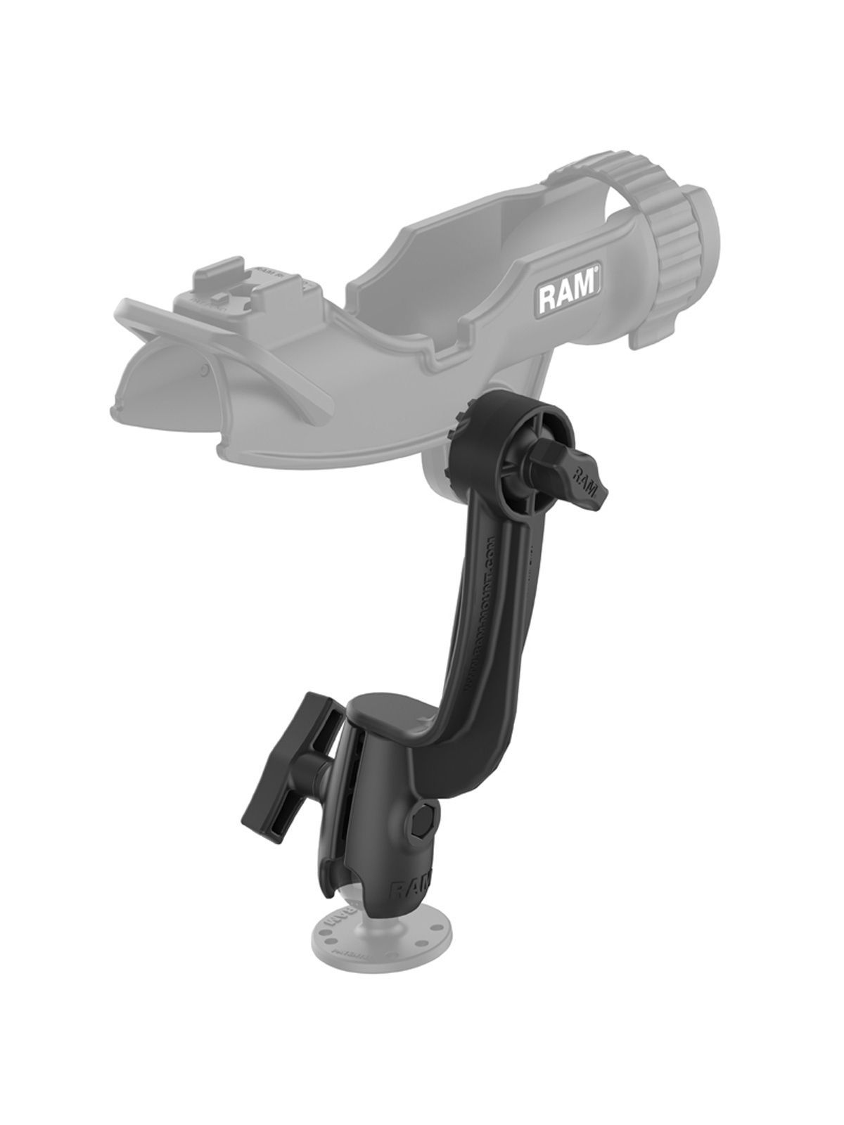 RAM® Ratchet Arm™ with Open C-Ball Socket
