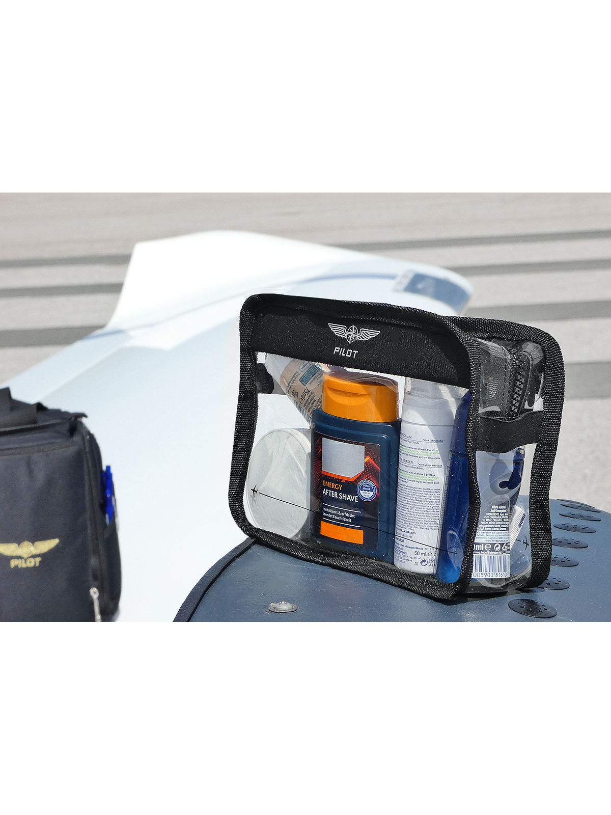 PILOT Liquid Bag - Travel Companion, black/transparent