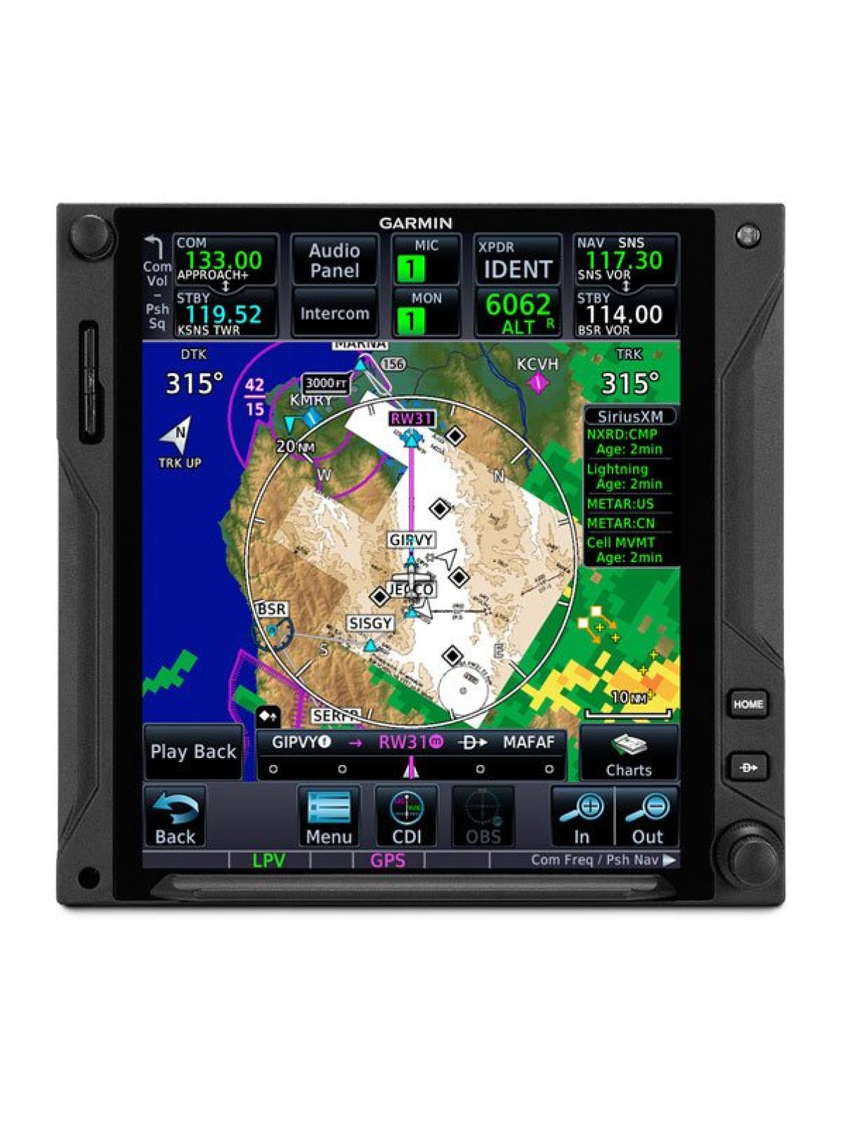 Garmin GTN™ 750Xi GPS/NAV/COMM/MFD