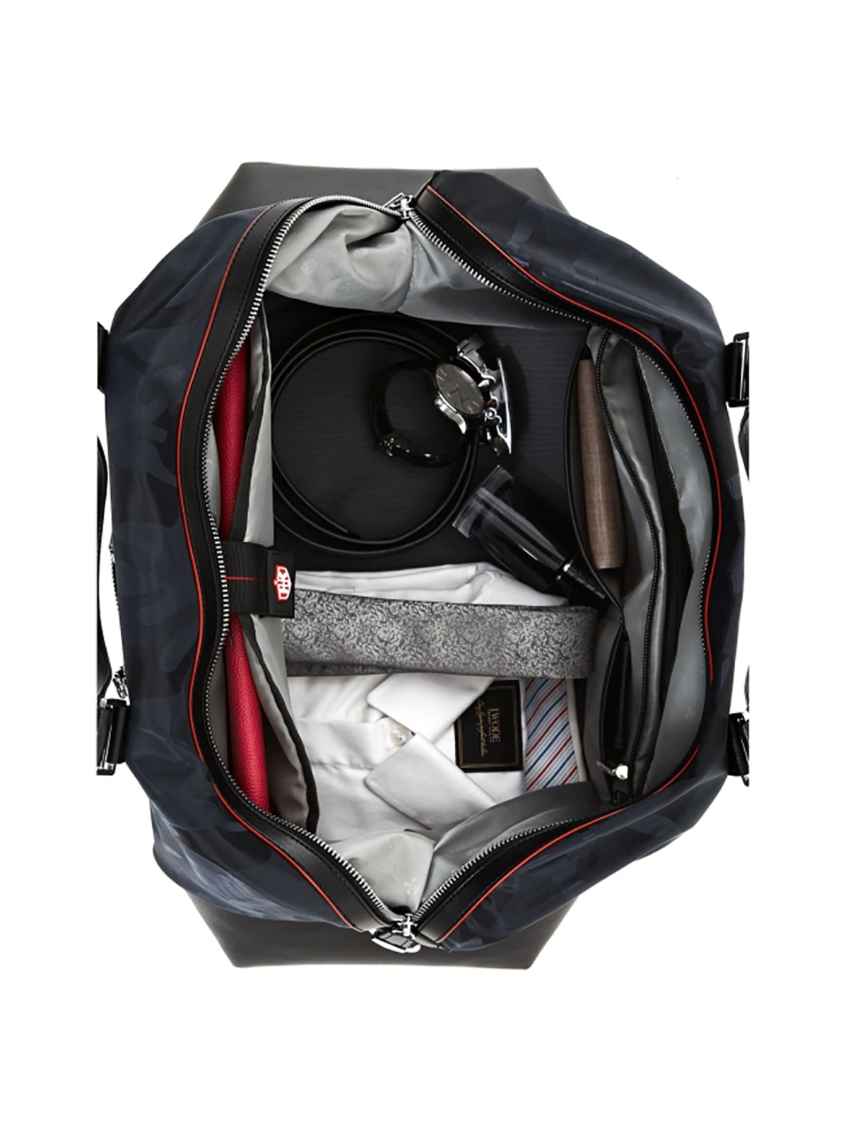 Business Attire Reisetasche - bläulich camouflage, 32,9 Liter Volumen, mit Schultergurt