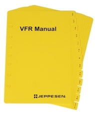 Jeppesen VFR Manual, Alphabetical Tab Set