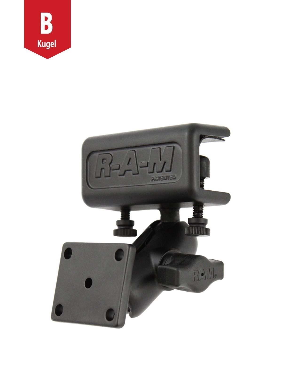 UNPKD RAM GLARE SHIELD CLAMP SYSTEM