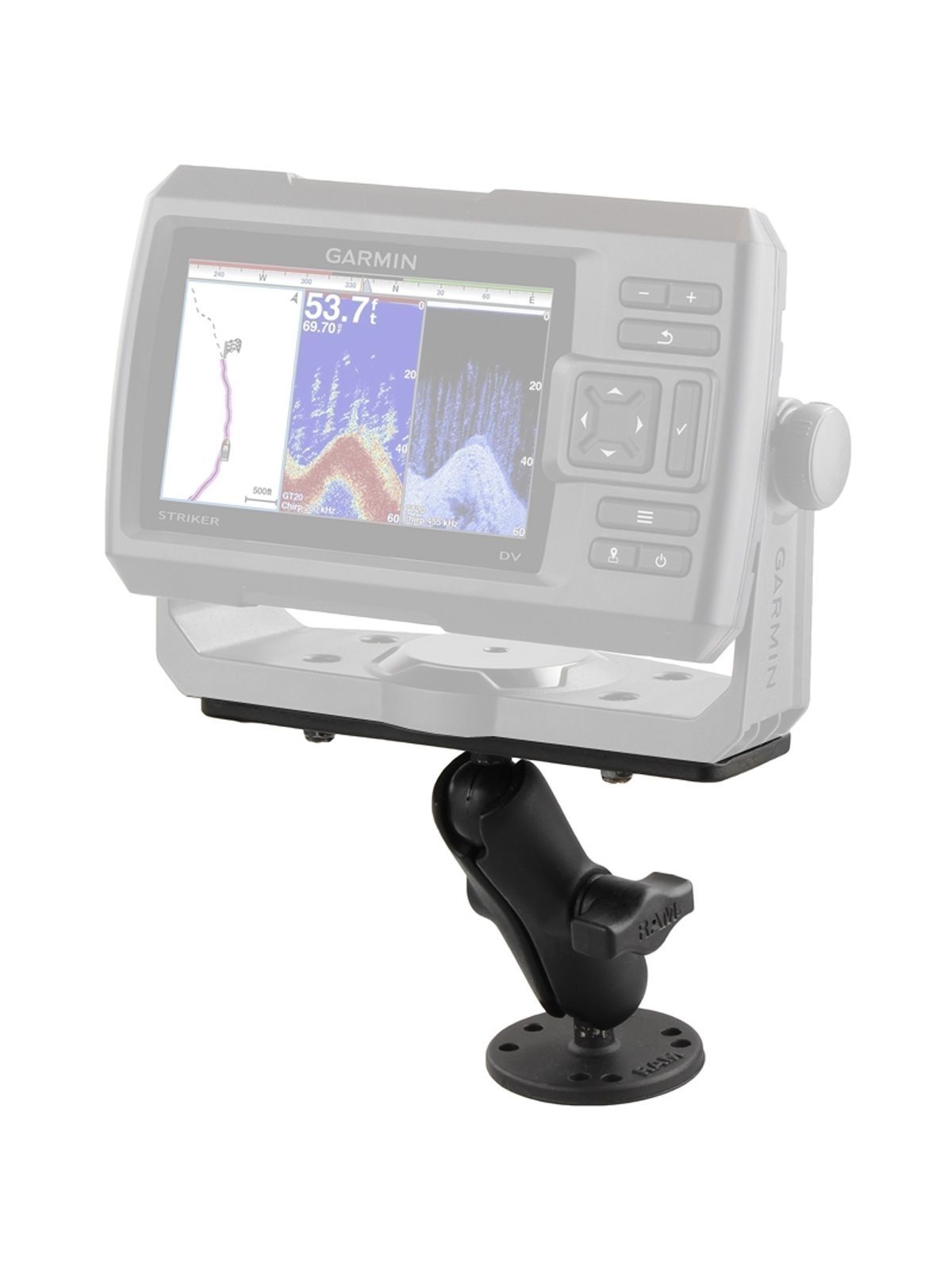 UNPKD RAM MARINE ELECTRONICS MOUNT 6 1/4