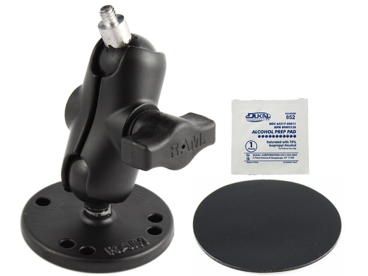 RAM MNT W/1 1/4"-20 BASE & 1 SHRT PSA