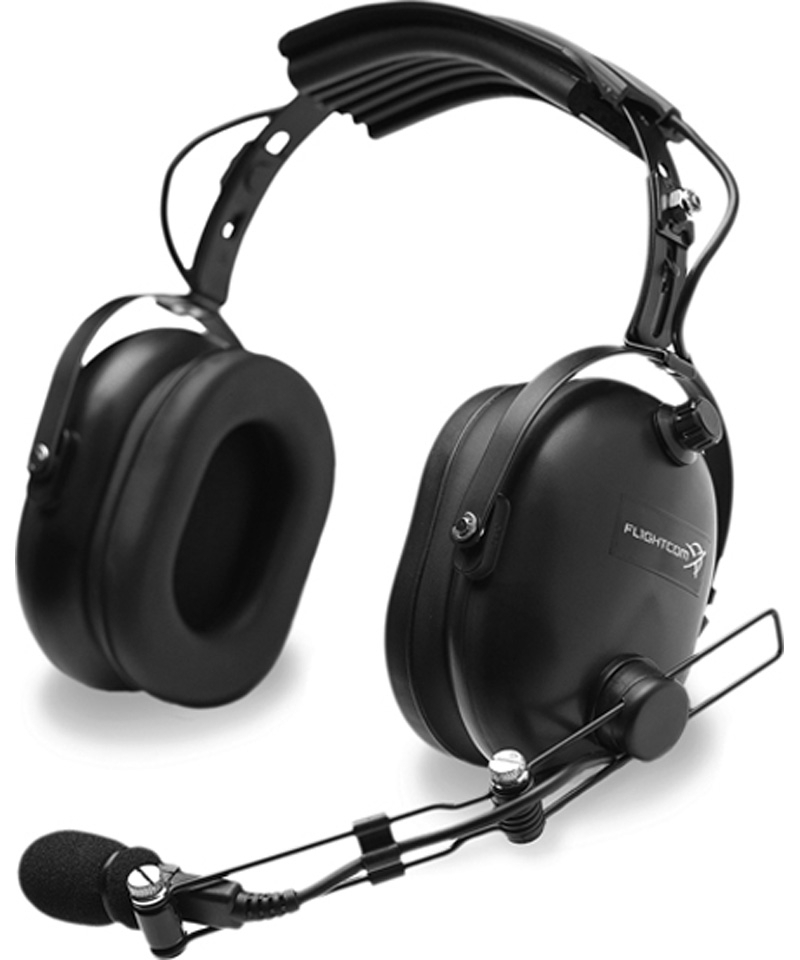 Flightcom 4DX Classic - passive Pilot Headset, Twin Plugs (GA) Flightcom 4DX Classic - passive Pilot Headset, Twin Plugs (GA)