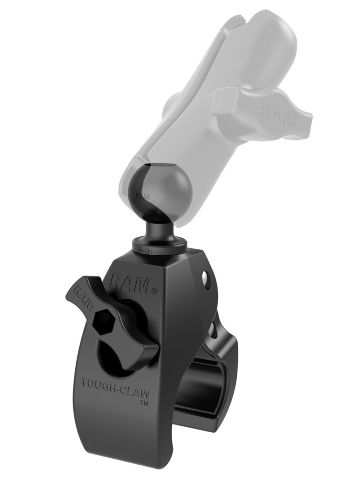 RAM MOUNTS Small Tough-Claw with 1" Ball (B)