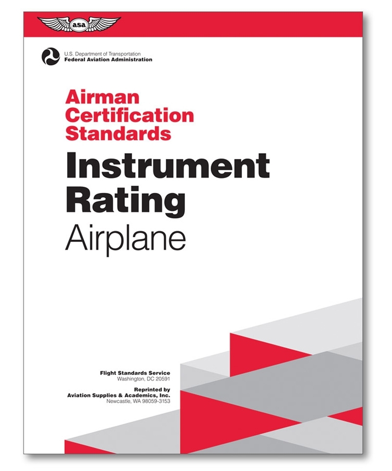ASA Instrument Rating Airplane - Airman Certification Standards