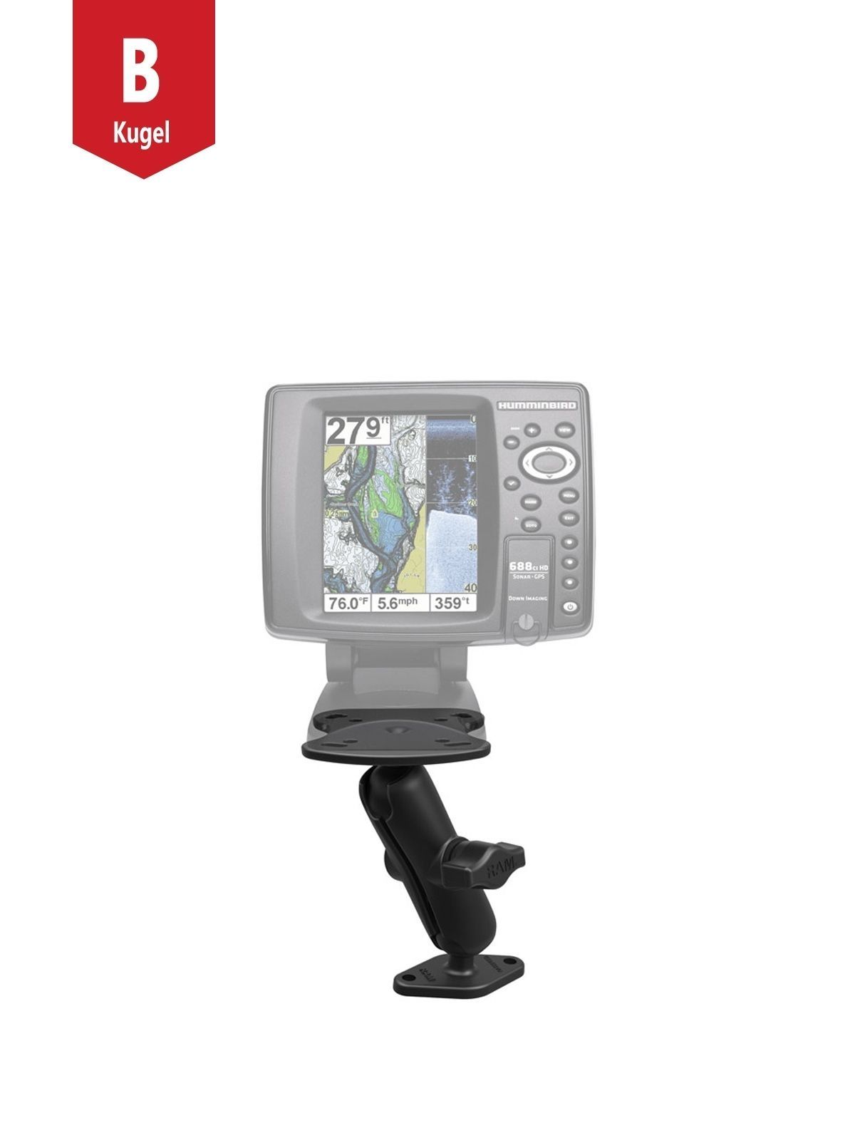UNPKD MNT FOR HUMMINBIRD/APELCO DIA BASE