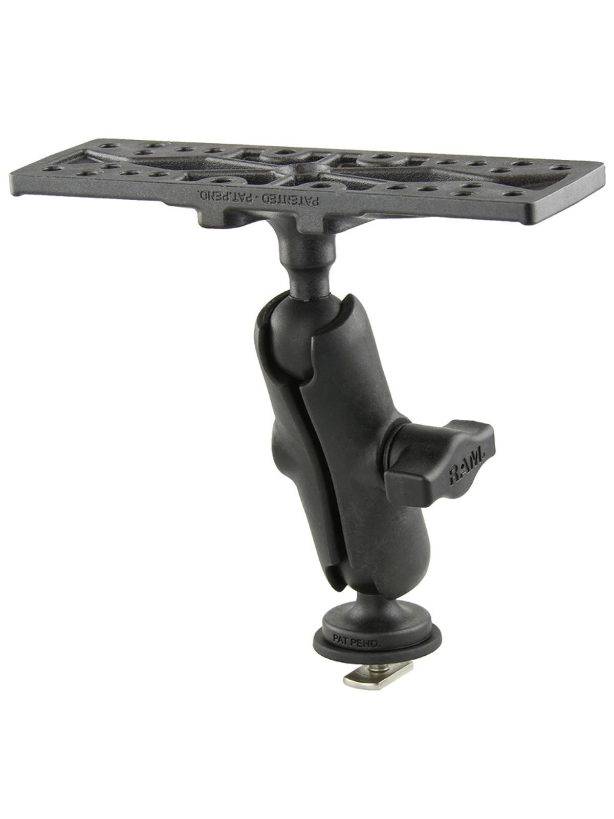 UNPK RAM HUMMINBIRD MNT W/ TRACK BASE