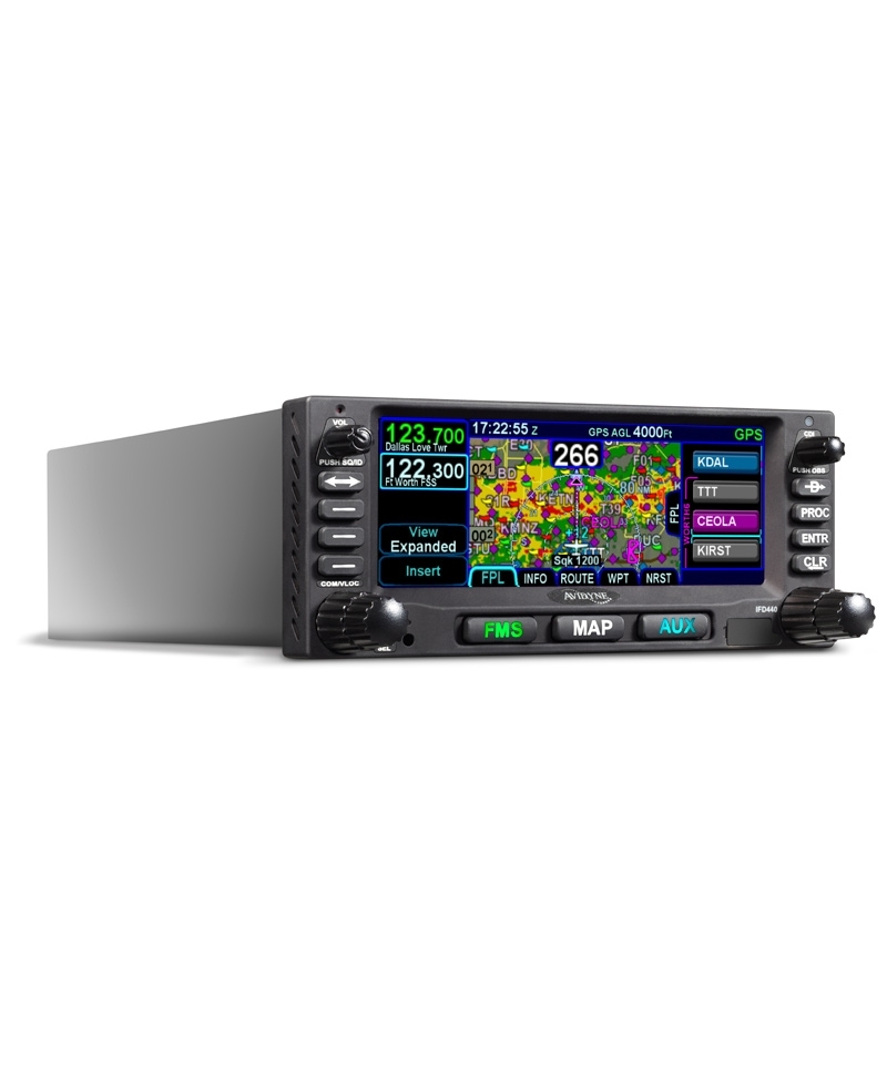 Avidyne IFD440 FMS/GPS/NAV/COM - 10W, black (incl.