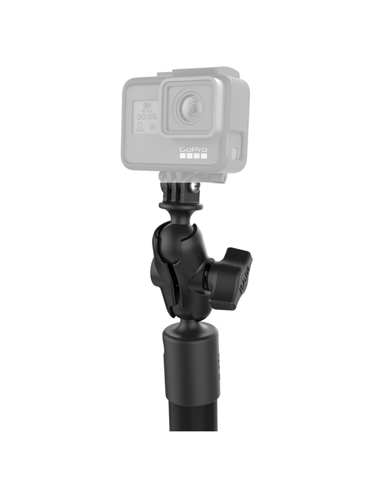 RAM 4 & 18 LNG CAMERA ARM W/ GOPRO ADAPT