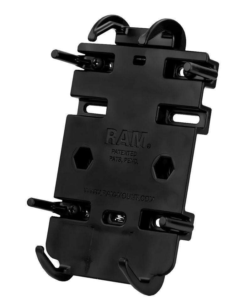 RAM Mounts Universal Aufbau-Halterung - B-Kugel (1 Zoll), mit Diamond-Basisplatte (Trapez), Universal-Halteschale