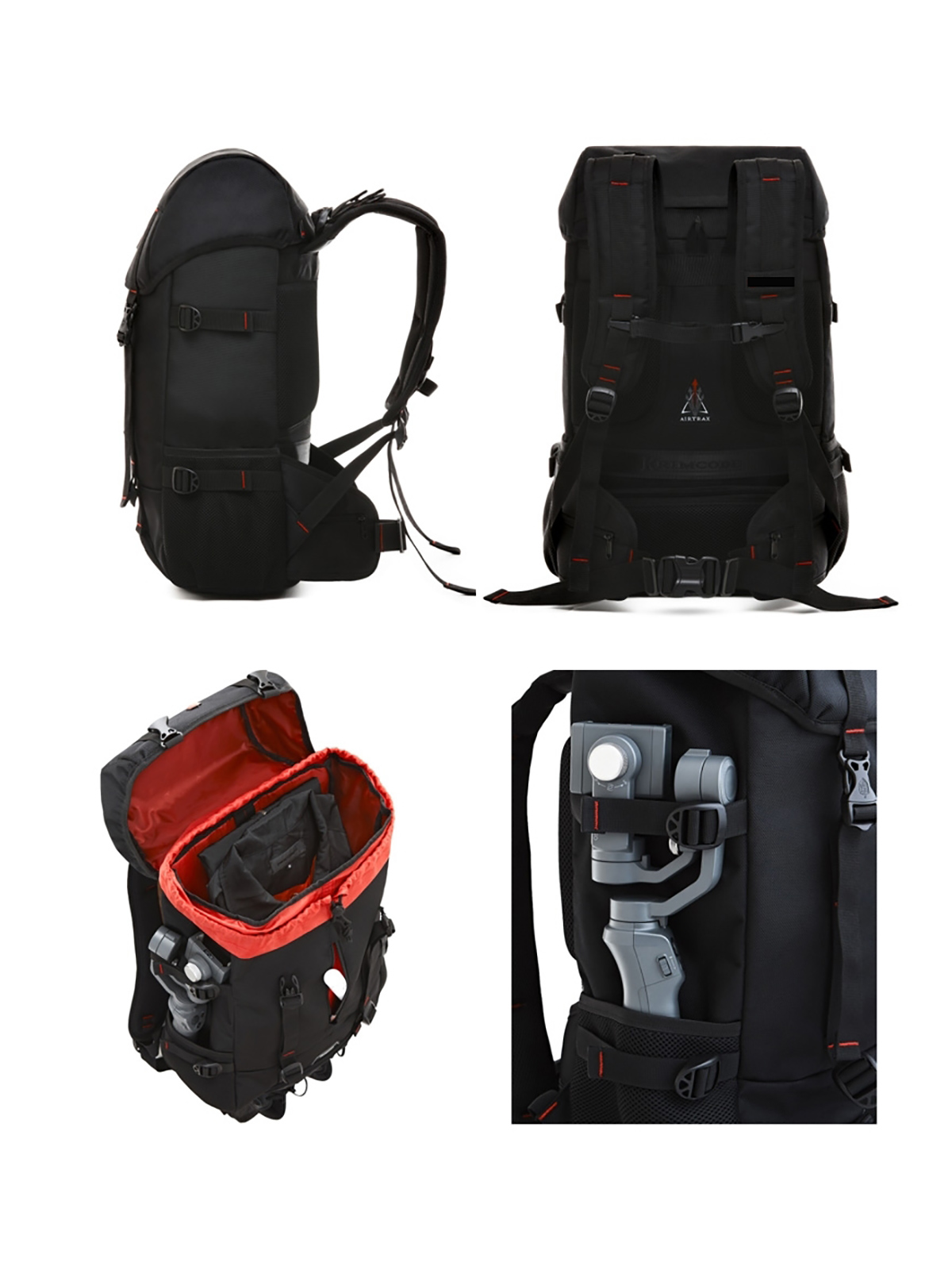 Street Casual Rucksack III - schwarz, 39 Liter Volumen, Laptops bis 15,6 Zoll