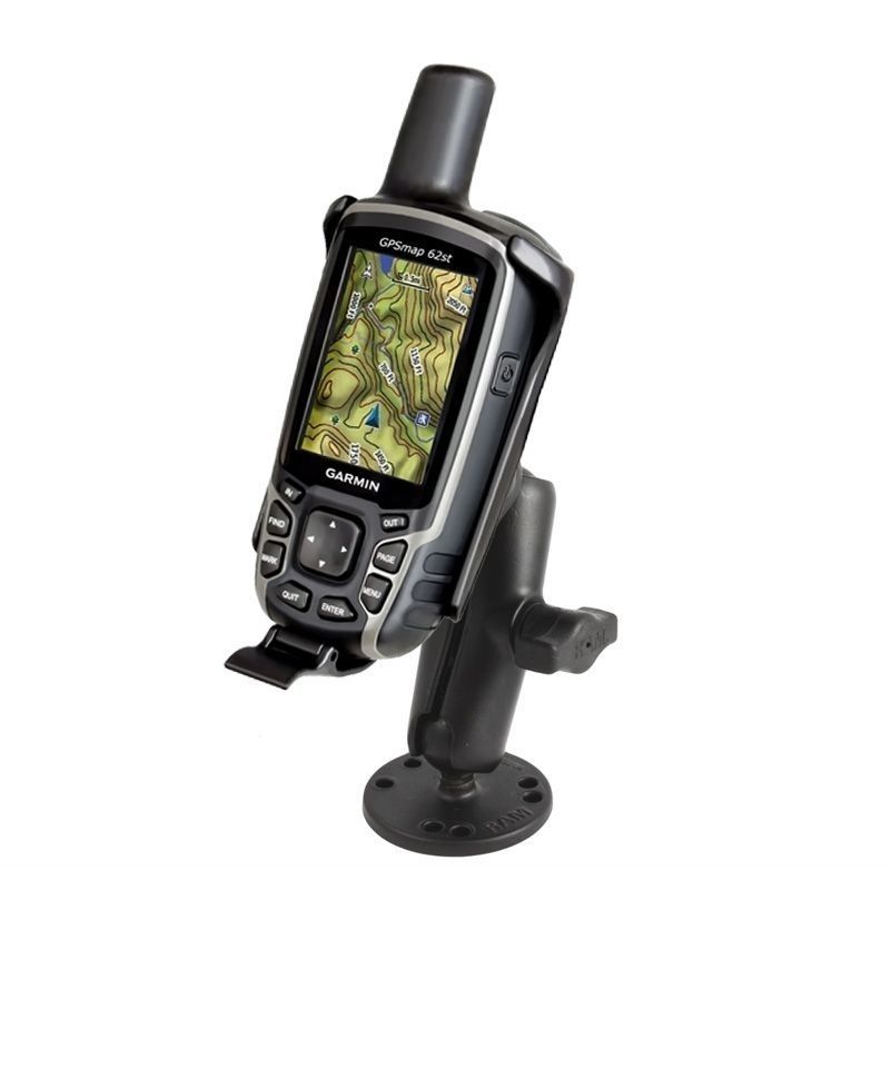 RAM MOUNTS Flat Surface Mount Garmin GPSMAP 62/64 - medium arm