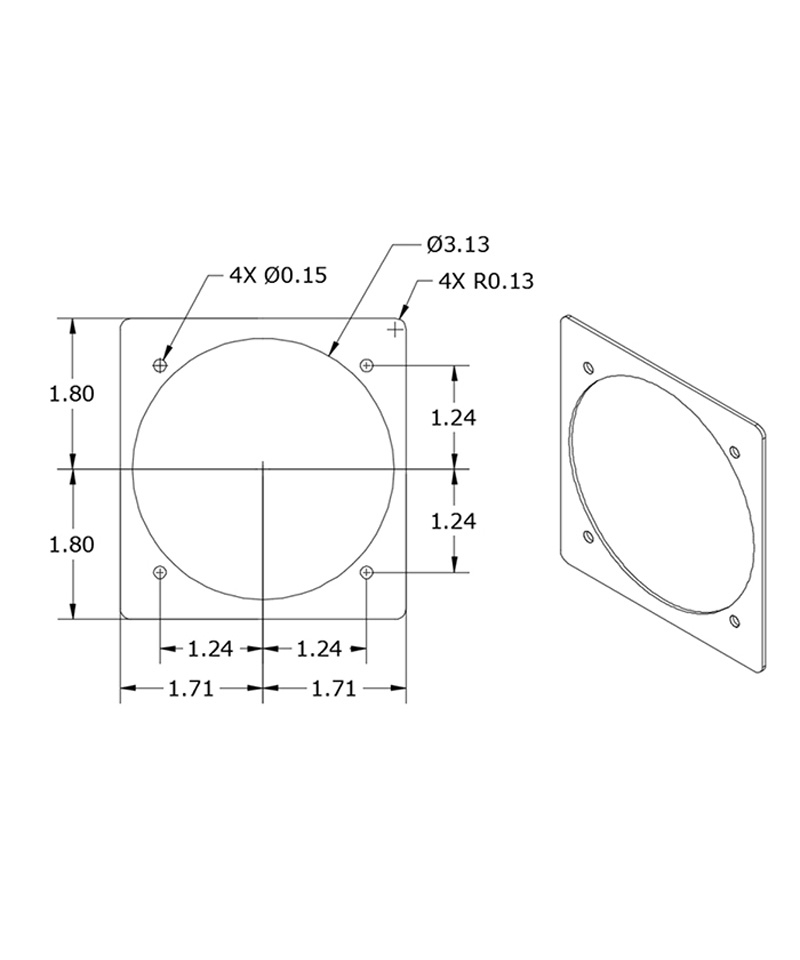 Garmin SMP - Adapter Plate for G5 Units