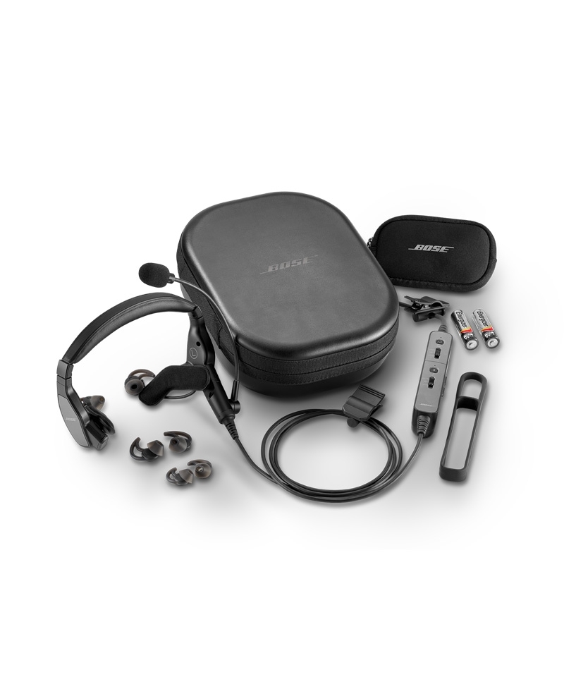 BOSE ProFlight Series 2 Aviation Headset - XLR-5 Stecker, Steuermodul, gerades Kabel, Bluetooth