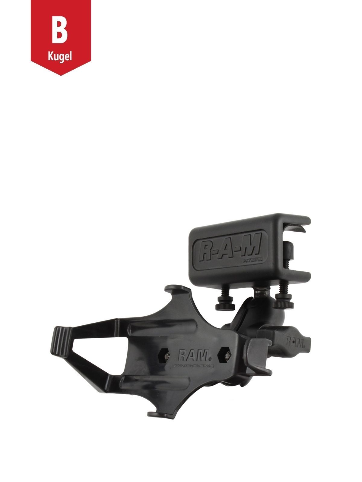 UNPKD RAM GLARE SHIELD CLAMP GARMIN 296