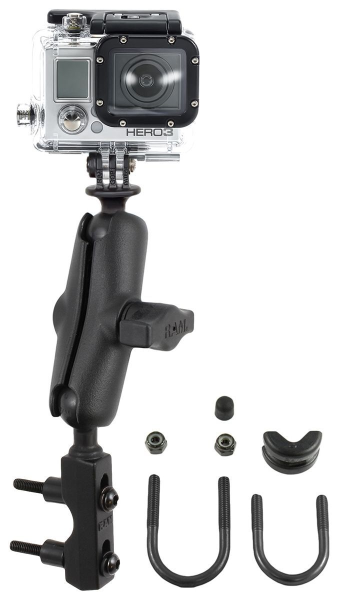 UNPKD RAM MOTORCYCLE GO PRO CAMERA