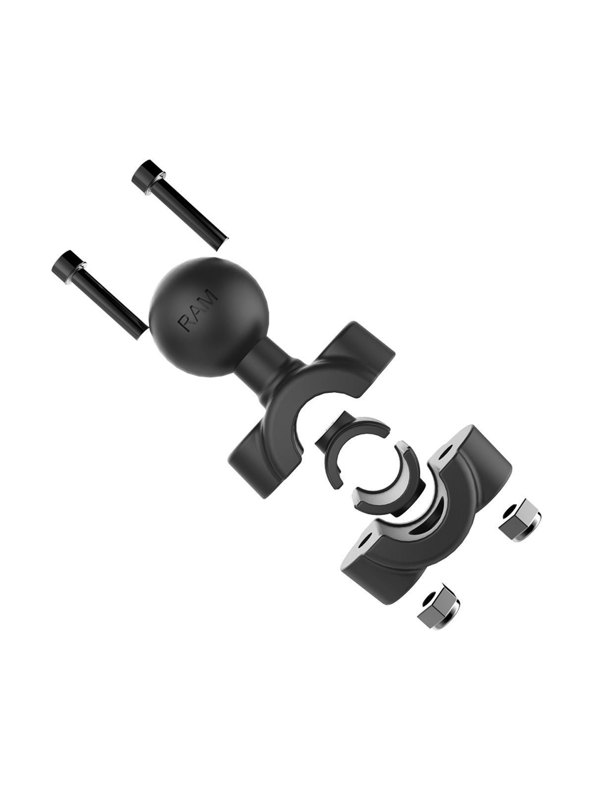 RAM Mounts Torque Rohrschelle - für 9,53-15,88 mm Durchmesser, B-Kugel (1 Zoll)